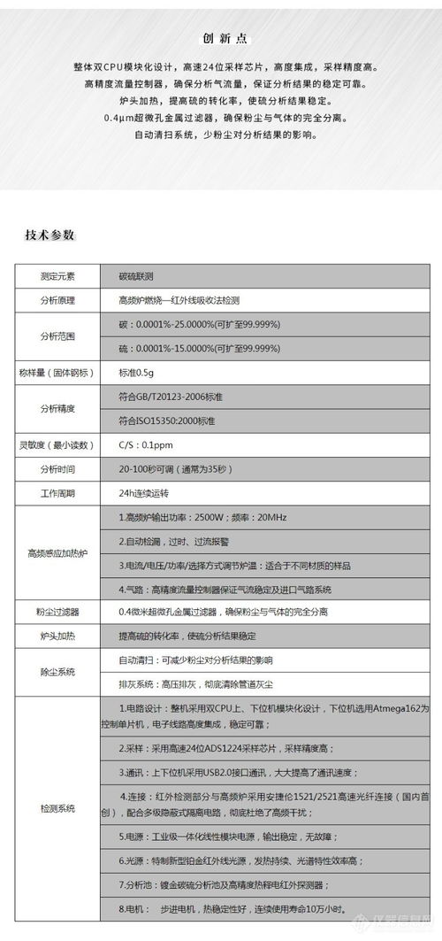 jbcs996高頻紅外碳硫分析儀器